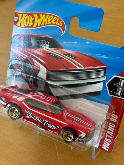 Hot Wheels Mainline / '71 Mustang Funny Car / 2025 Mustang 60 4/5 Short Card