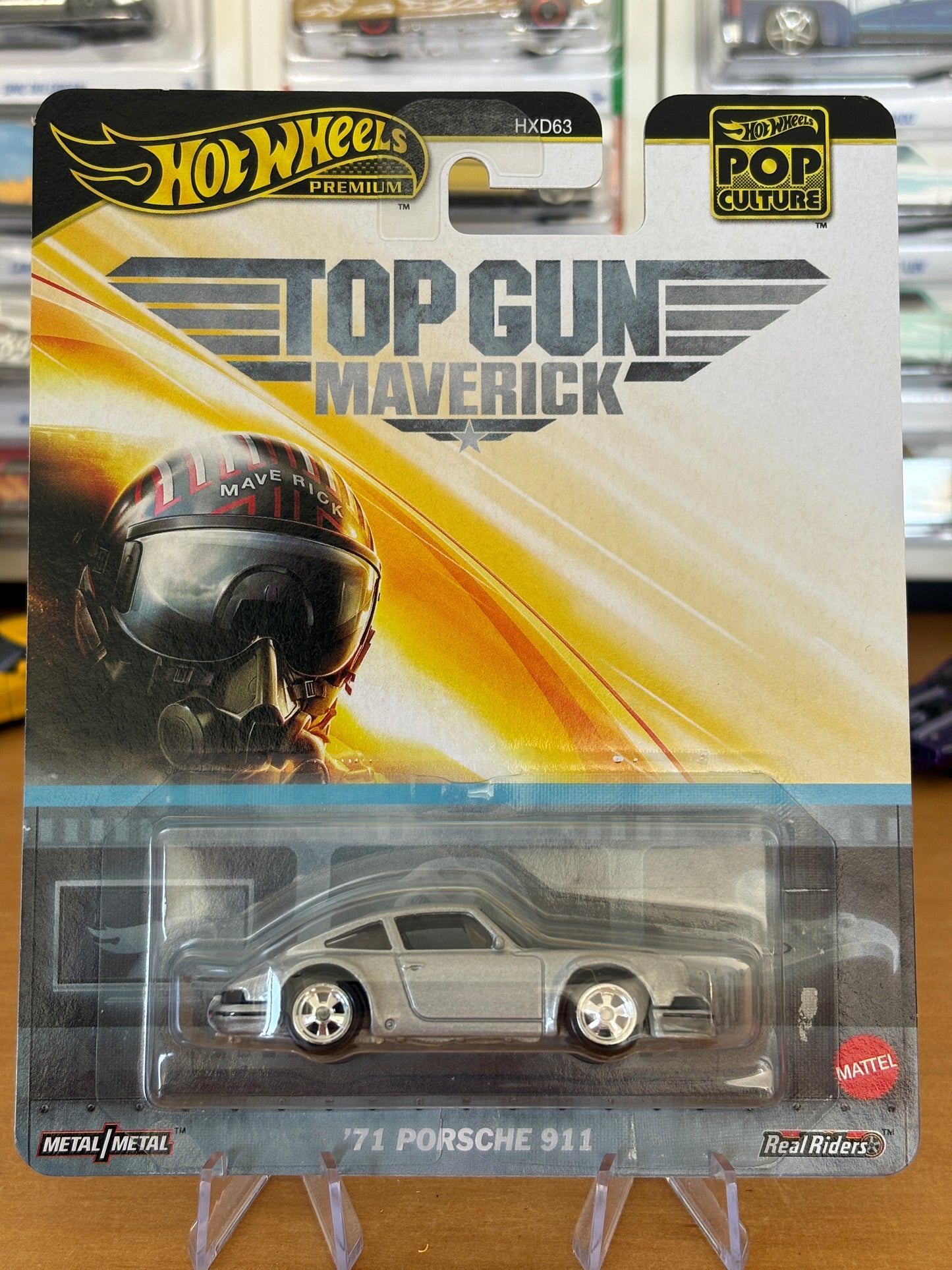 Hot Wheels Premium / '71 Porsche 911 / 2025 HW Pop Culture Top Gun Maverick