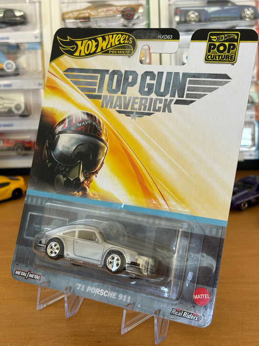 Hot Wheels Premium / '71 Porsche 911 / 2025 HW Pop Culture Top Gun Maverick