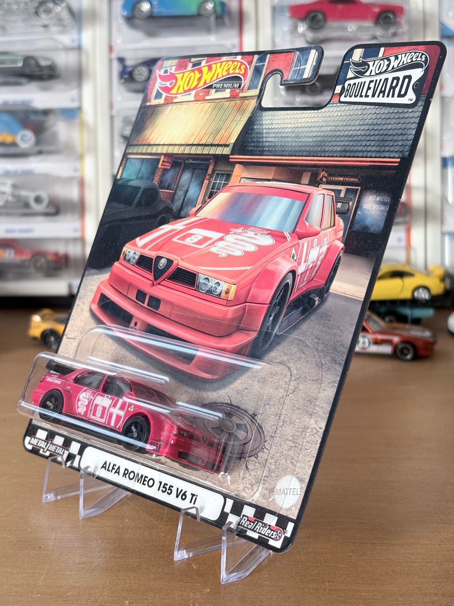Hot Wheels Alfa Romeo 155 V6 Ti Boulevard #55 Premium Diecast