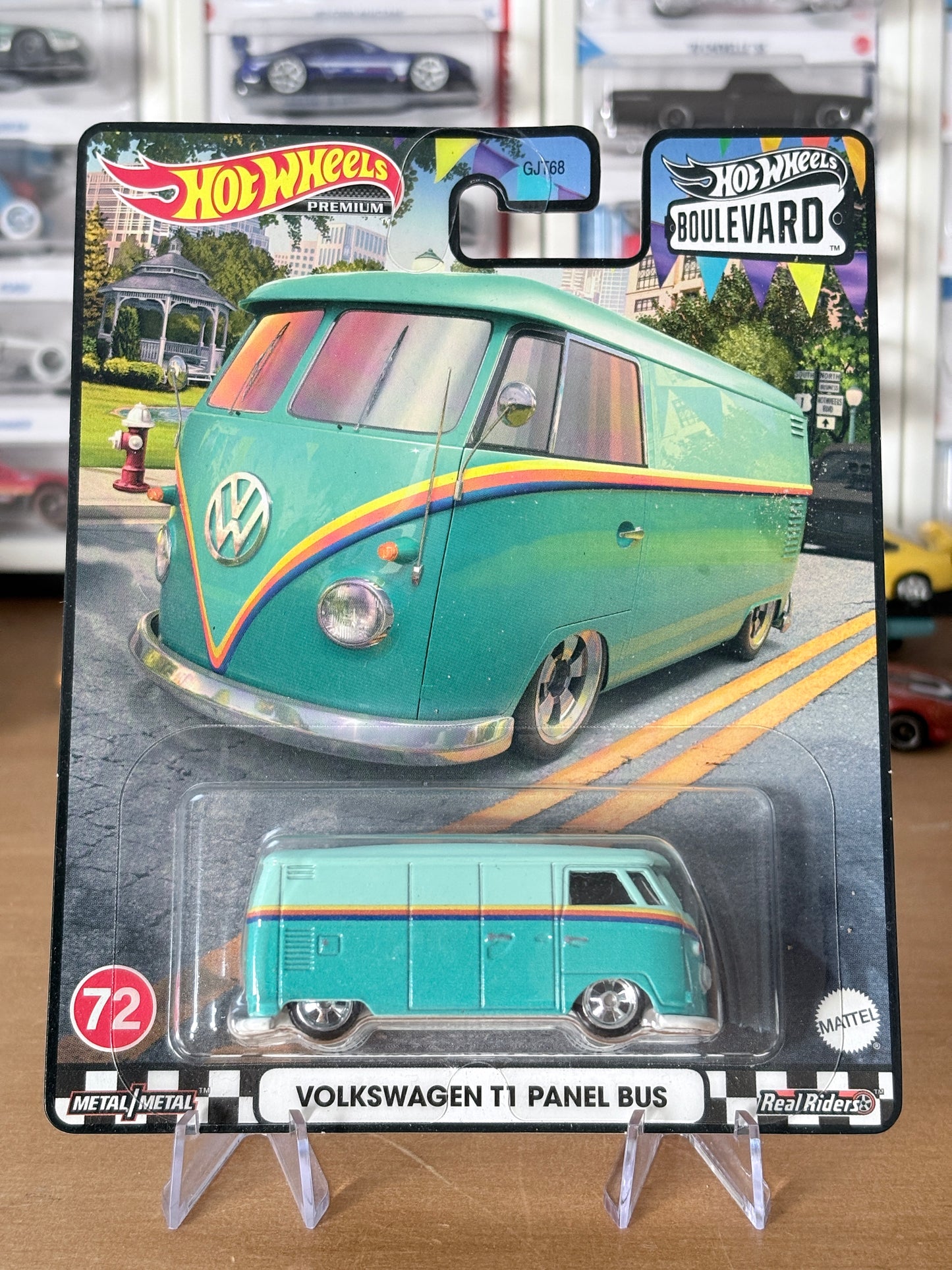 Hot Wheels Volkswagen T1 Panel Bus Boulevard #72 Premium Diecast