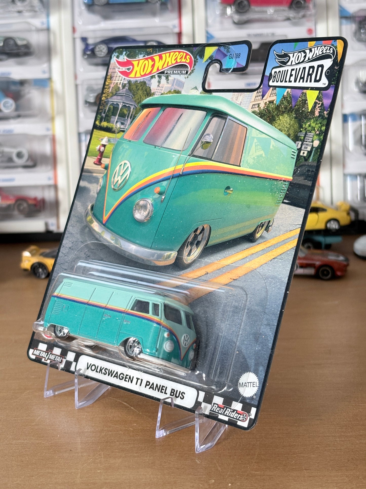 Hot Wheels Volkswagen T1 Panel Bus Boulevard #72 Premium Diecast