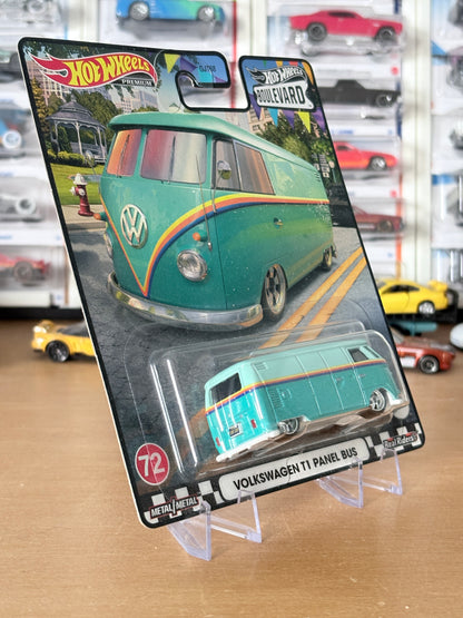 Hot Wheels Volkswagen T1 Panel Bus Boulevard #72 Premium Diecast