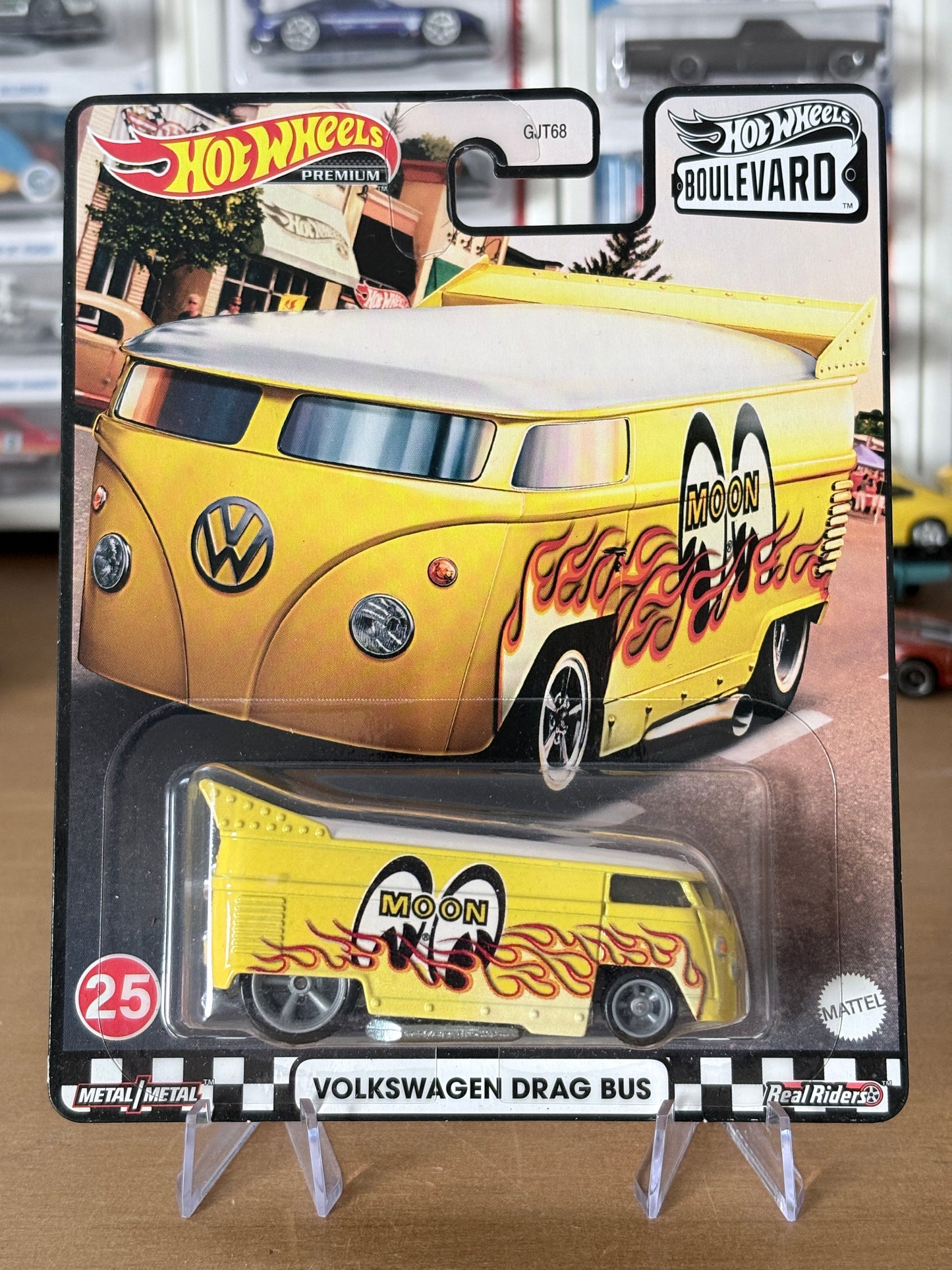 Hot Wheels Volkswagen Drag Bus Boulevard #25 Premium Diecast