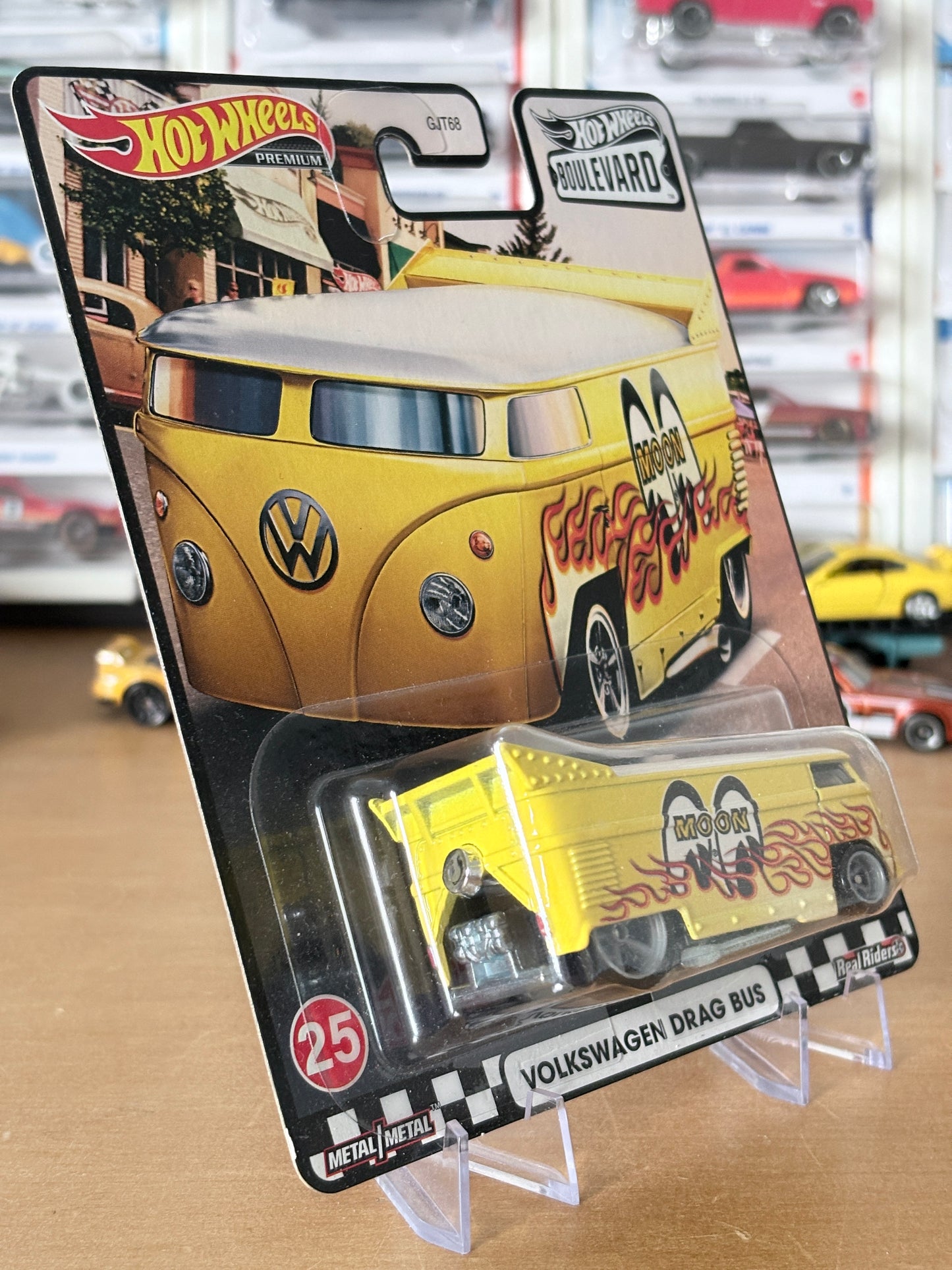 Hot Wheels Volkswagen Drag Bus Boulevard #25 Premium Diecast