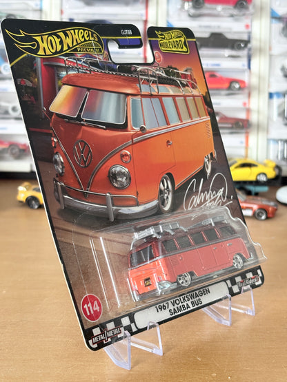 Hot Wheels 1967 Volkswagen Samba Bus Boulevard #114 Premium Diecast
