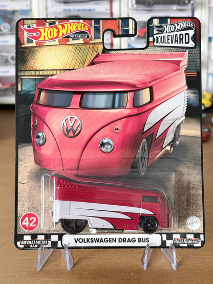 Hot Wheels Volkswagen Drag Bus Boulevard #42 Premium Diecast