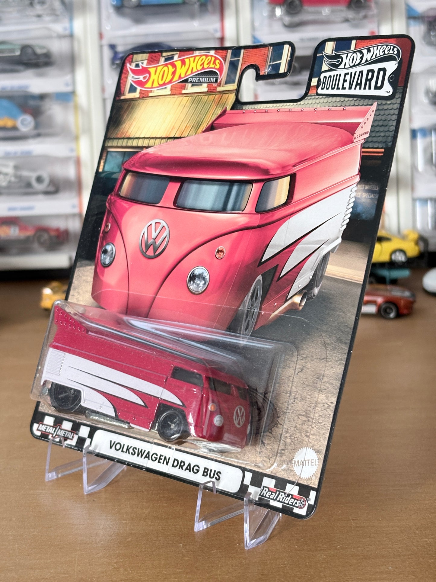 Hot Wheels Volkswagen Drag Bus Boulevard #42 Premium Diecast