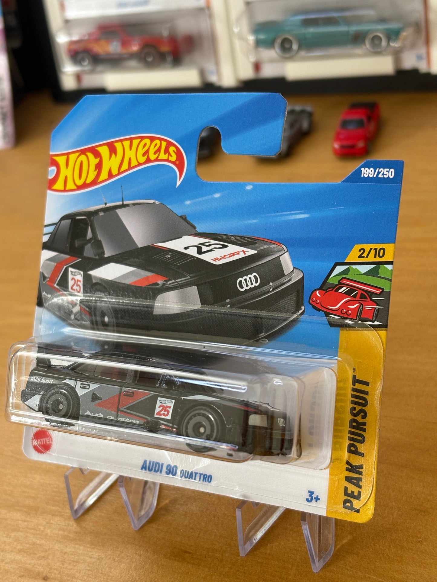 Hot Wheels Mainline / Audi 90 Quattro / 2025 Peak Pursuit (Short Card)