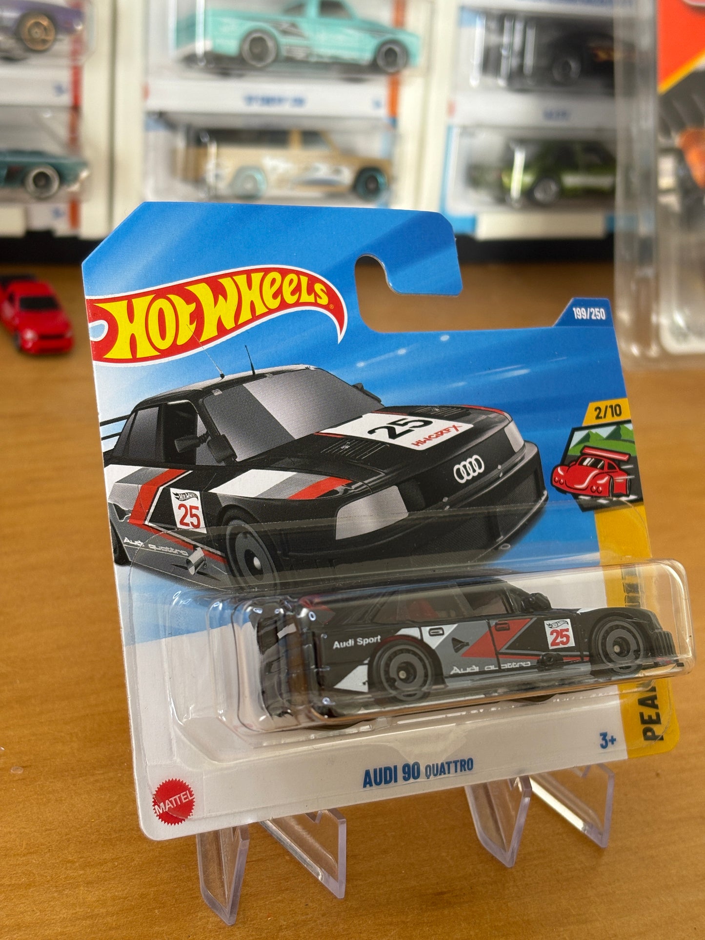 Hot Wheels Mainline / Audi 90 Quattro / 2025 Peak Pursuit (Short Card)