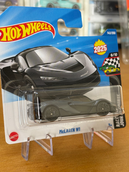 Hot Wheels Mainline / McLaren V1 / 2025 Race Day 6/10 (Short Card)