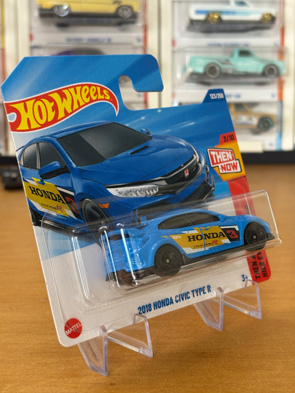 Hot Wheels Mainline / 2018 Honda Civic Type R / 2025 Then And Now 3/10 (Short Card)