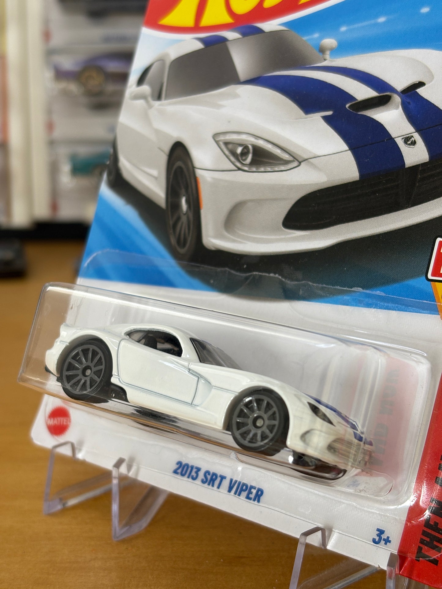Hot Wheels Mainline / 2013 SRT Viper / 2025 Then and Now 6/10
