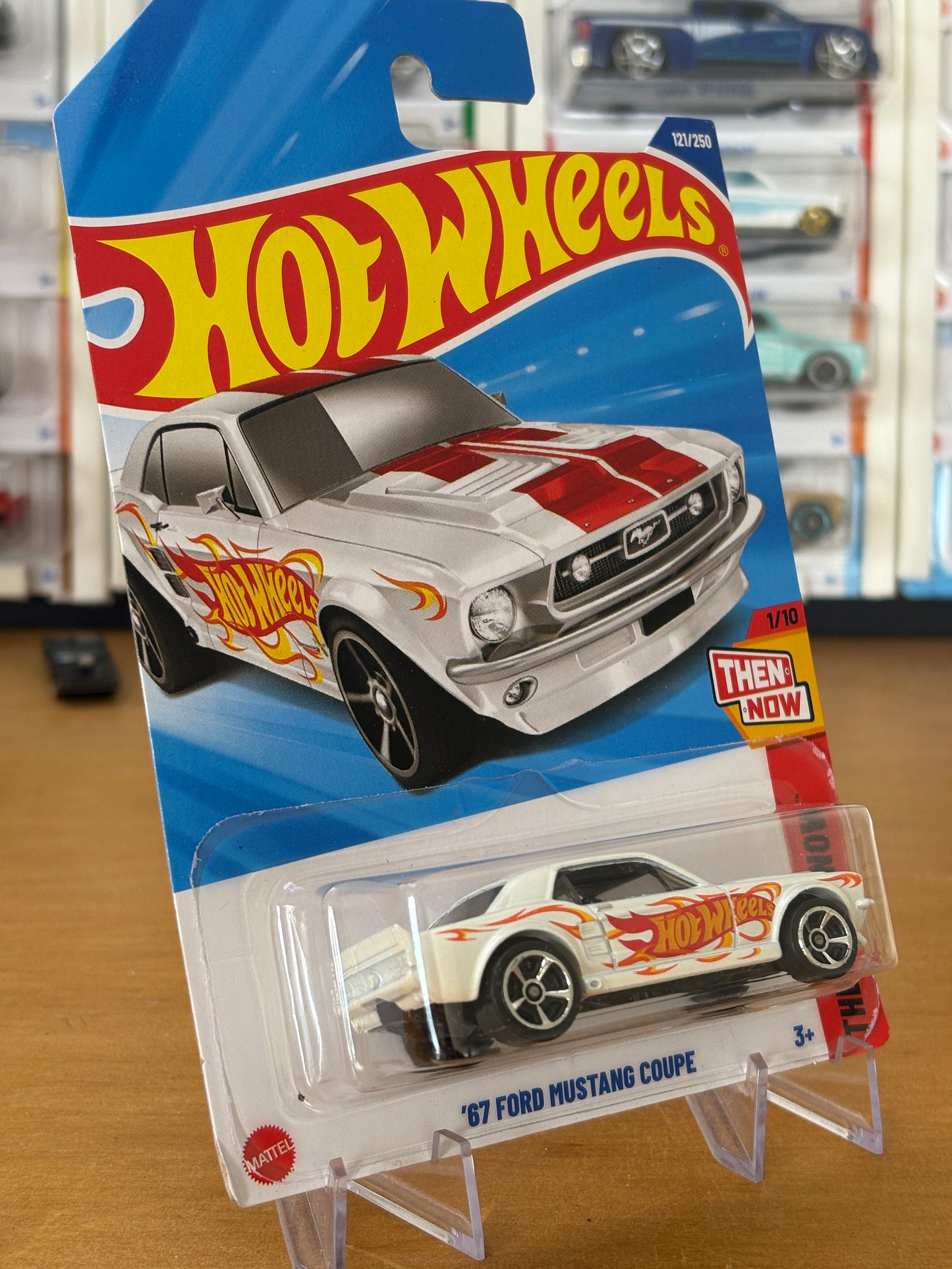 Hot Wheels Mainline / '67 Ford Mustang Coupe / 2025 HW Then & Now 1/10