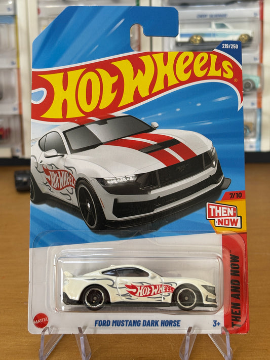 Hot Wheels Mainline / Ford Mustang Dark Horse / 2025 HW Then & Now 7/10