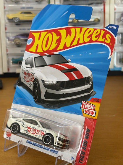 Hot Wheels Mainline / Ford Mustang Dark Horse / 2025 HW Then & Now 7/10