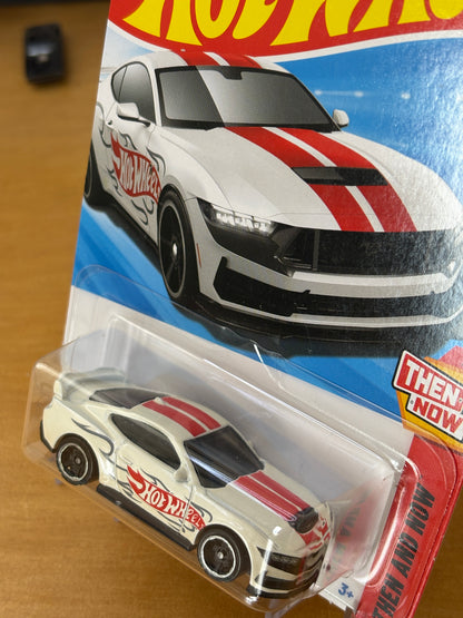 Hot Wheels Mainline / Ford Mustang Dark Horse / 2025 HW Then & Now 7/10