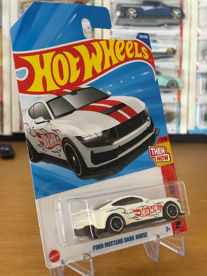 Hot Wheels Mainline / Ford Mustang Dark Horse / 2025 HW Then & Now 7/10