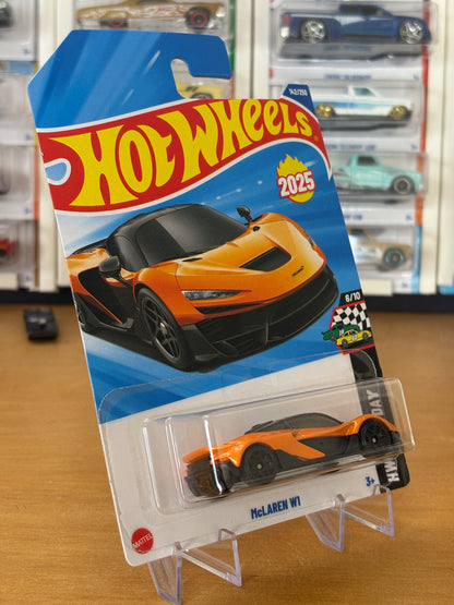 Hot Wheels Mainline / McLaren V1 / 2025 Race Day 6/10 (Short Card)
