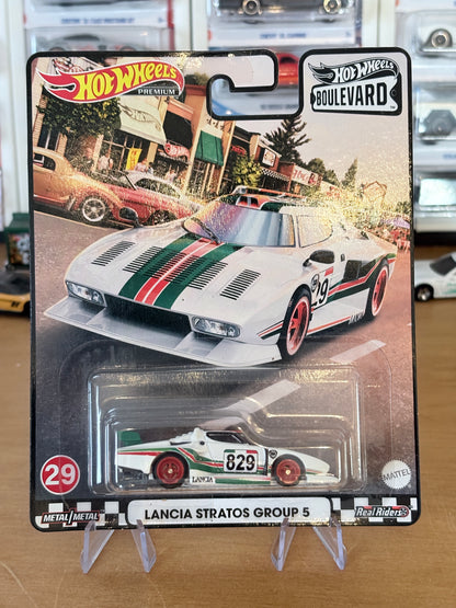 Hot Wheels Lancia Stratos Group 5 Boulevard #29 Premium Diecast