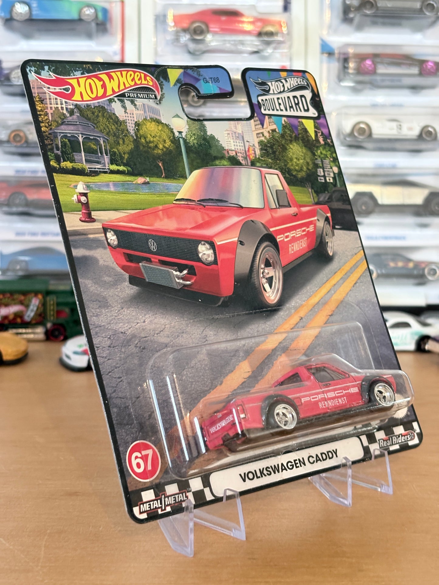 Hot Wheels Volkswagen Caddy Boulevard #67 Premium Diecast