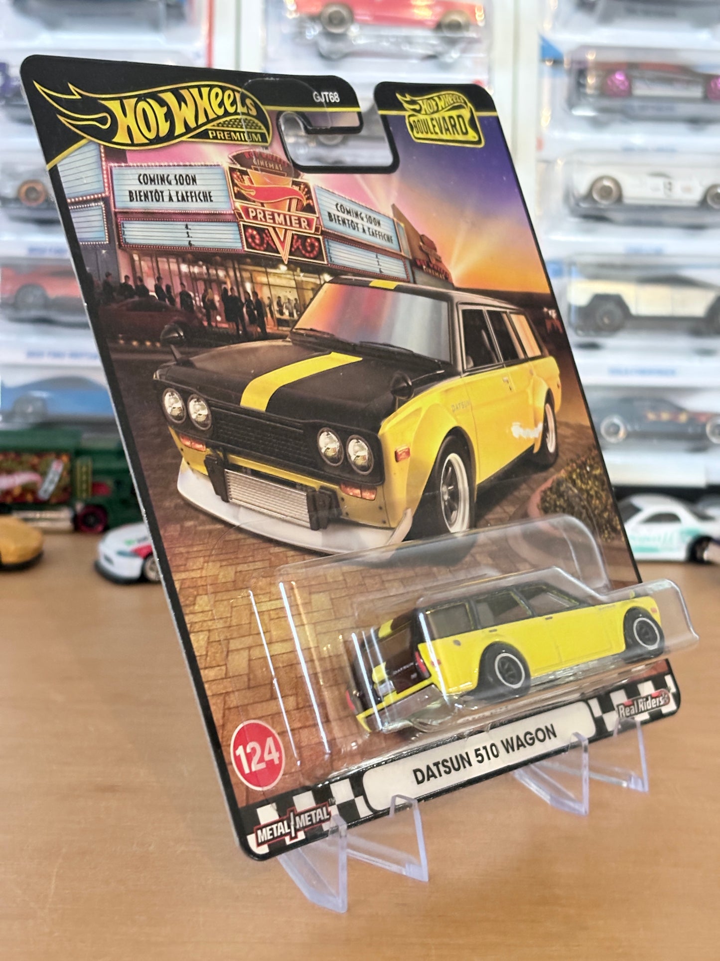 Hot Wheels Datsun 510 Wagon Boulevard #124 Premium Diecast