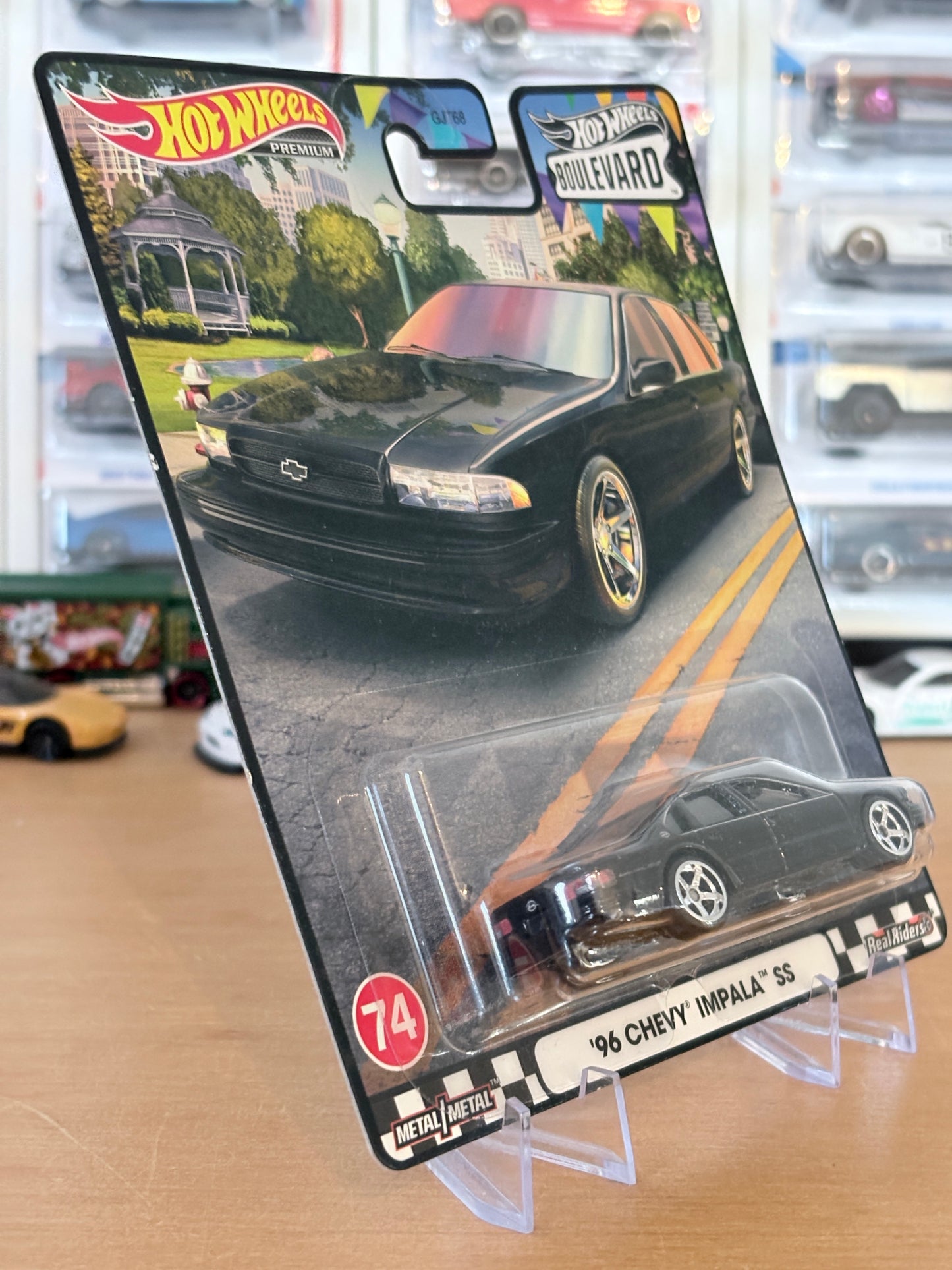 Hot Wheels '96 Chevy Impala SS Boulevard #74 Premium Diecast