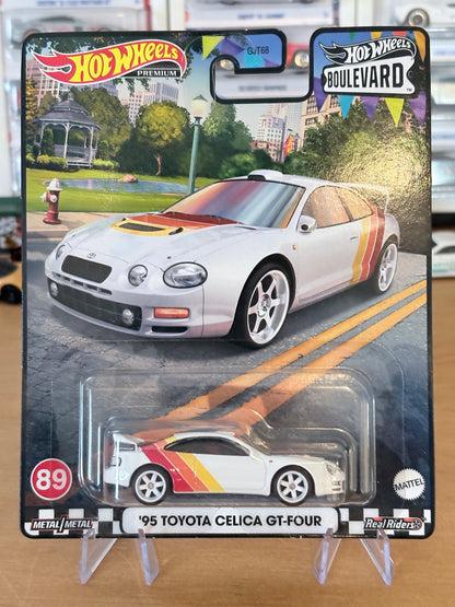 Hot Wheels '95 Toyota Celica GT-Four Boulevard #89 Premium Diecast