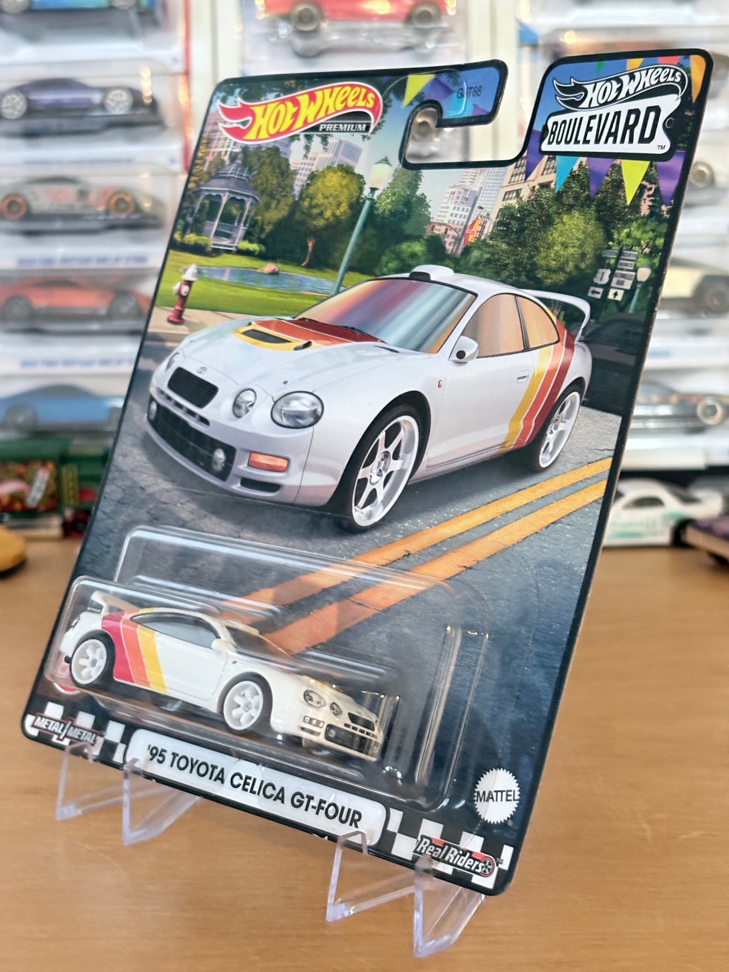 Hot Wheels '95 Toyota Celica GT-Four Boulevard #89 Premium Diecast