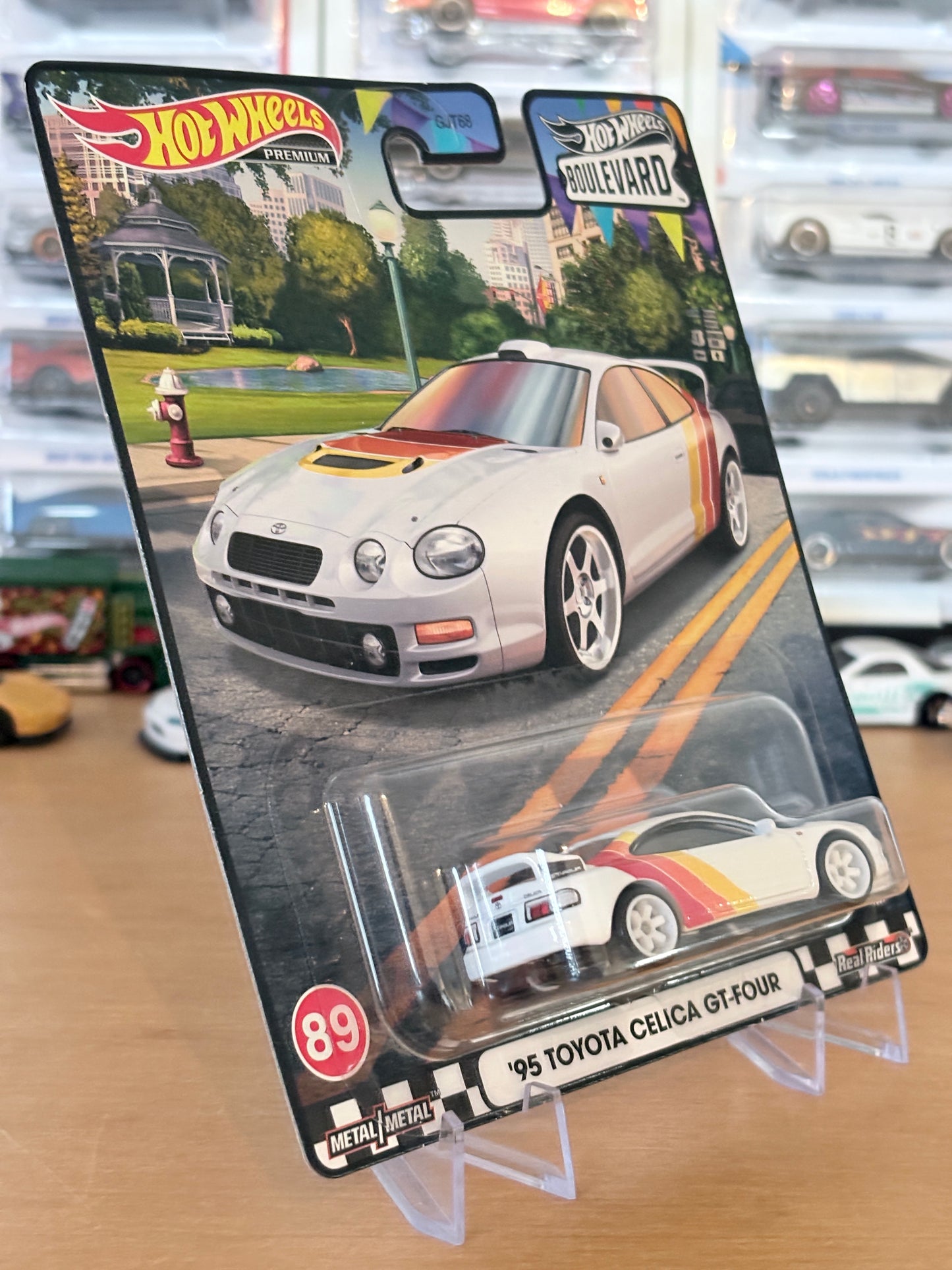 Hot Wheels '95 Toyota Celica GT-Four Boulevard #89 Premium Diecast