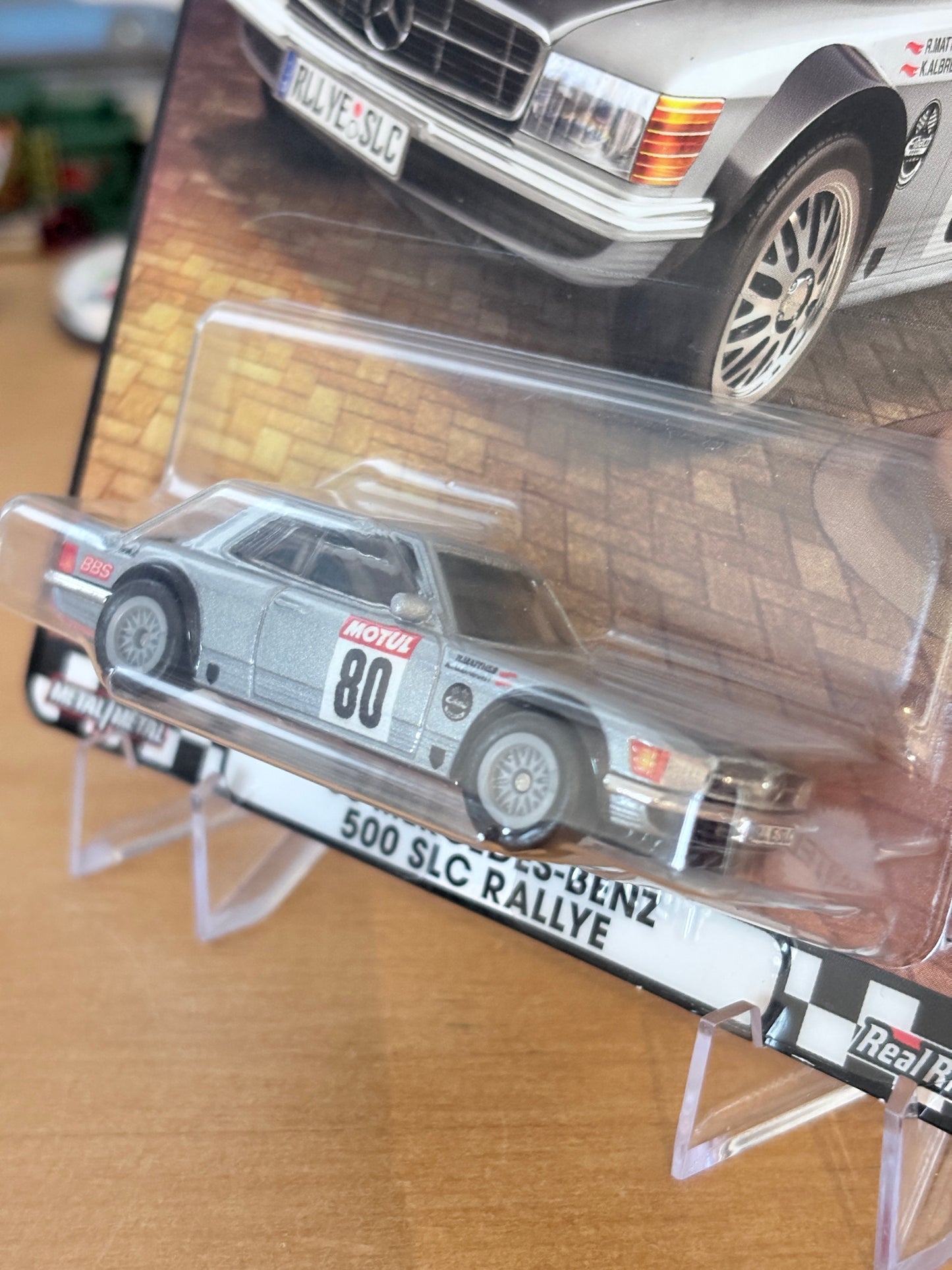 Hot Wheels '80 Mercedes-Benz 500 SLC Rallye Boulevard #131 Premium Diecast