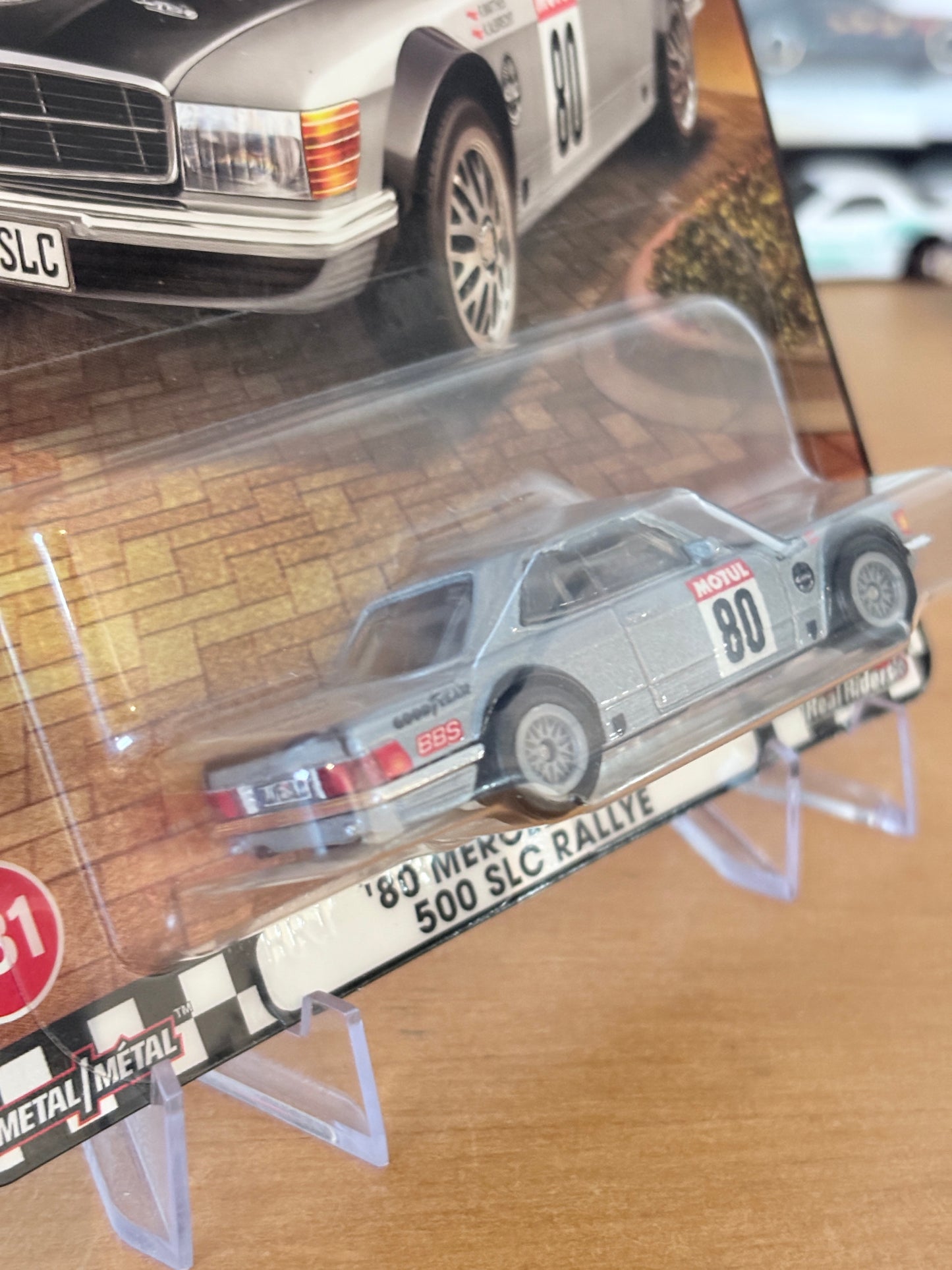 Hot Wheels '80 Mercedes-Benz 500 SLC Rallye Boulevard #131 Premium Diecast