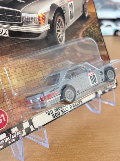 Hot Wheels '80 Mercedes-Benz 500 SLC Rallye Boulevard #131 Premium Diecast