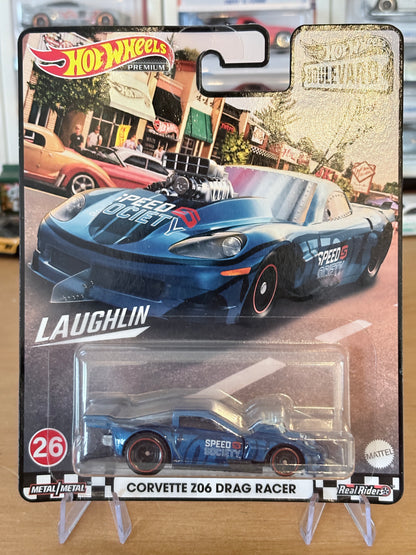 Hot Wheels Corvette Z06 Drag Racer Boulevard #26 Premium Diecast