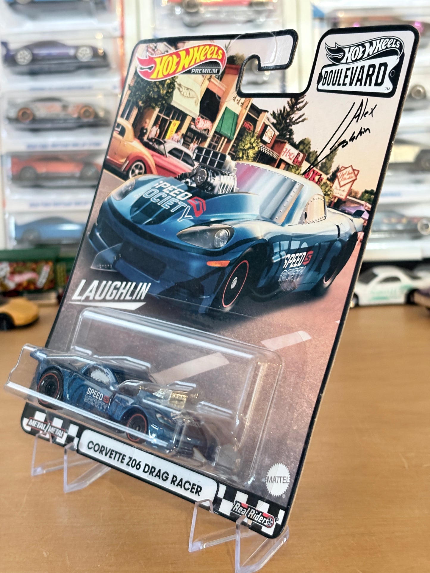 Hot Wheels Corvette Z06 Drag Racer Boulevard #26 Premium Diecast