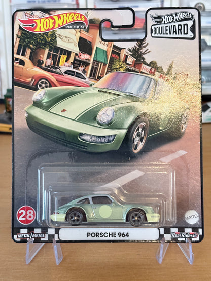 Hot Wheels Porsche 964 Boulevard #28 Premium Diecast