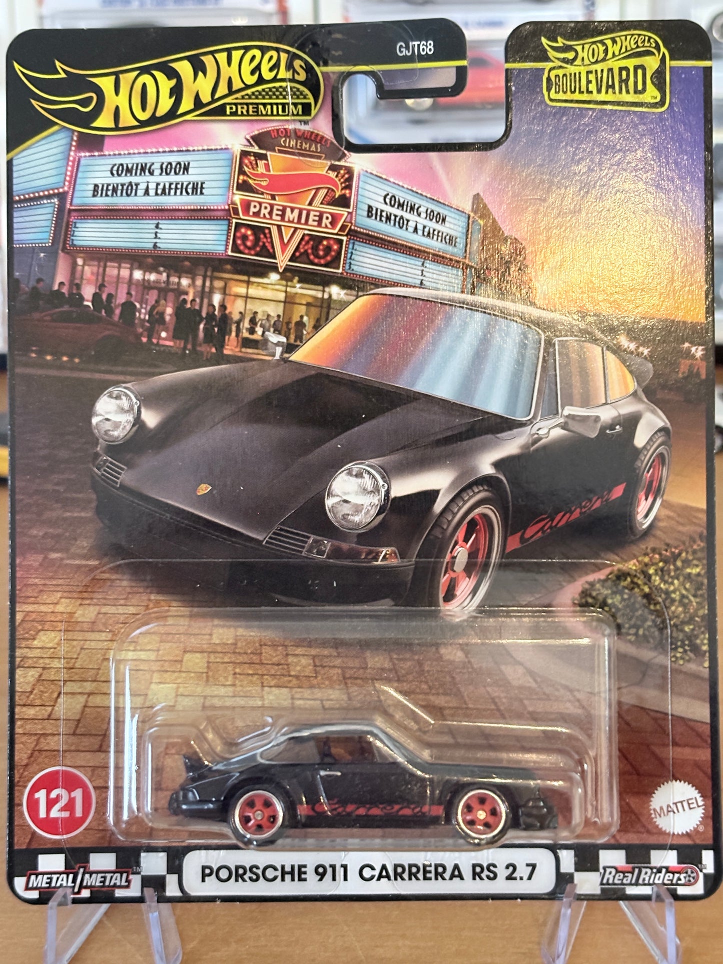 Hot Wheels Porsche 911 Carrera RS 2.7 Boulevard #121 Premium Diecast
