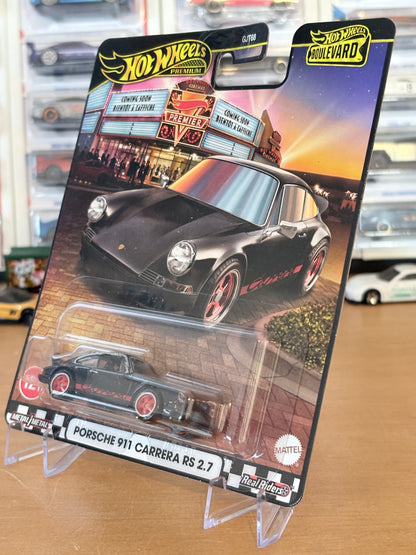 Hot Wheels Porsche 911 Carrera RS 2.7 Boulevard #121 Premium Diecast