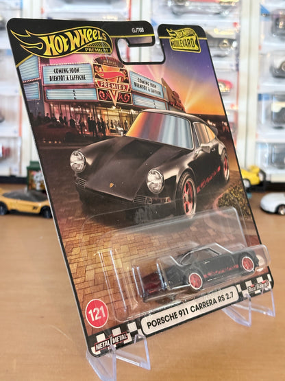 Hot Wheels Porsche 911 Carrera RS 2.7 Boulevard #121 Premium Diecast