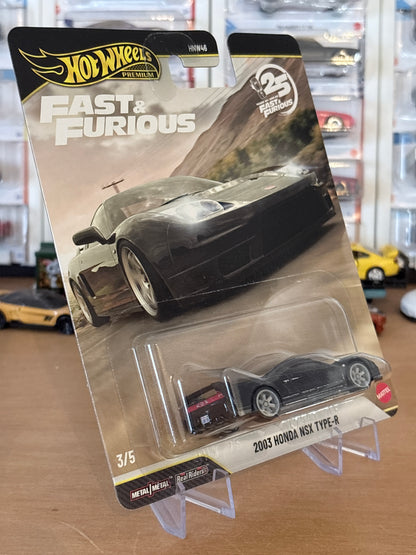 Hot Wheels Premium | 2003 Honda NSX Type-R | 2026 HW Fast & Furious 3/5