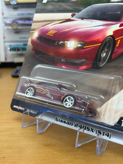 Hot Wheels Premium / Nissan 240sx (S14) / 2025 HW Fast & Furious 1/5