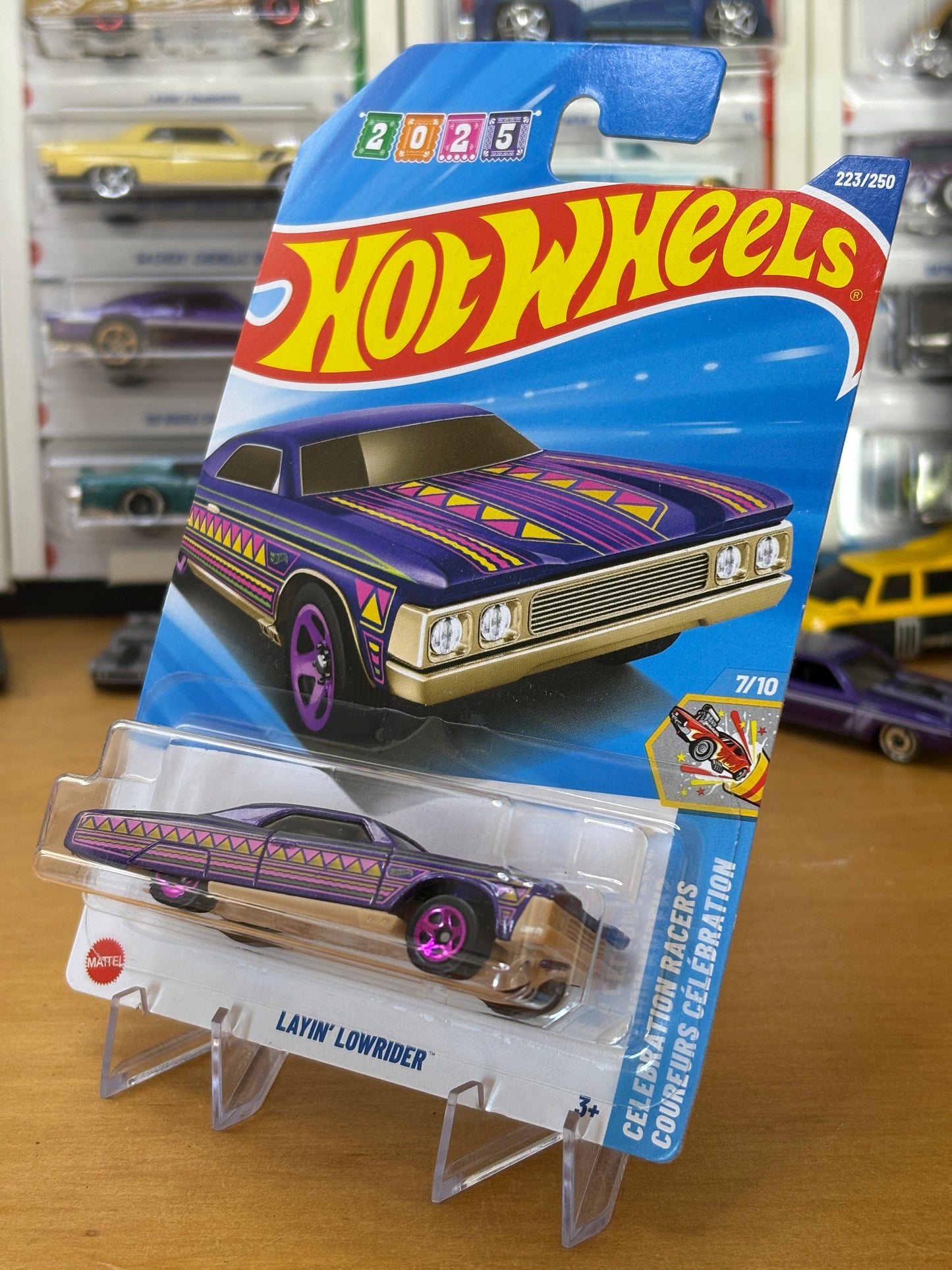 Hot Wheels Mainline / Layin' Lowrider / 2025 Celebration Racers 7/10
