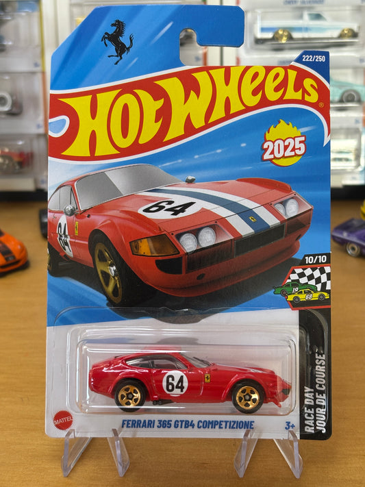 Hot Wheels Mainline / Ferrari 365 GTB4 Competizione / 2025 Race Day 10/10