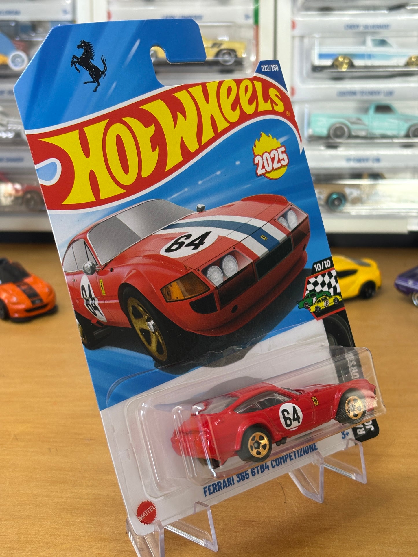 Hot Wheels Mainline / Ferrari 365 GTB4 Competizione / 2025 Race Day 10/10
