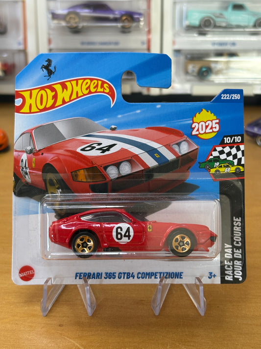 Hot Wheels Mainline / Ferrari 365 GTB4 Competizione / 2025 Race Day 10/10 (Short Card)
