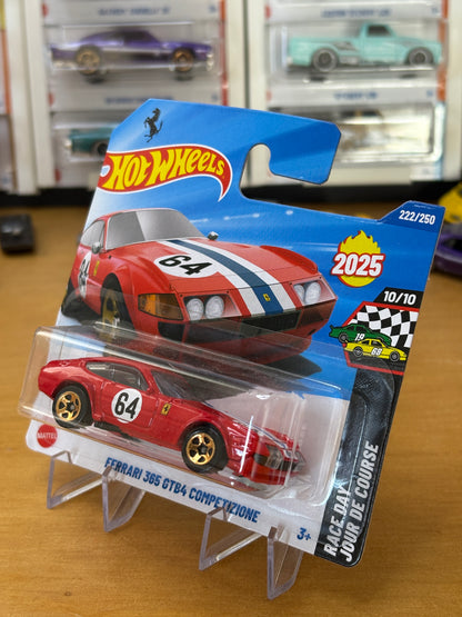 Hot Wheels Mainline / Ferrari 365 GTB4 Competizione / 2025 Race Day 10/10 (Short Card)