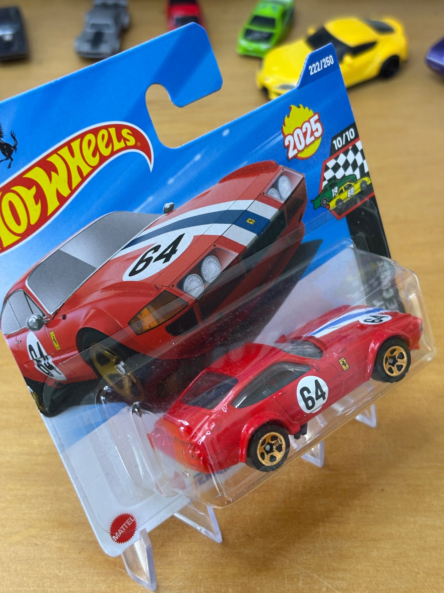Hot Wheels Mainline / Ferrari 365 GTB4 Competizione / 2025 Race Day 10/10 (Short Card)