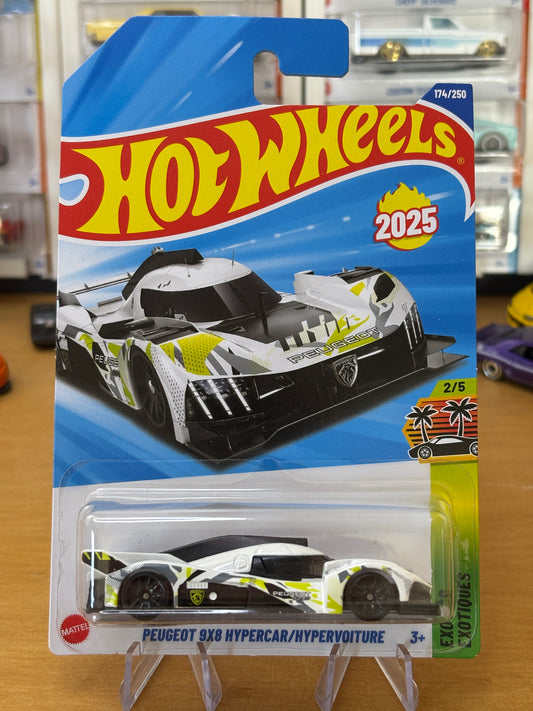 Hot Wheels Mainline / Peugeot 9x8 Hypercar/Hypervoiture / 2025 Exotics 2/5
