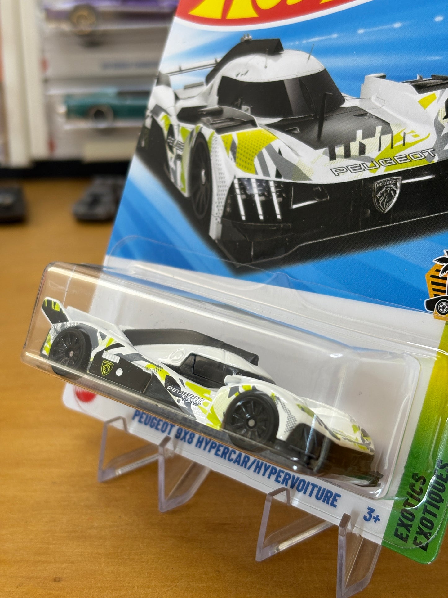 Hot Wheels Mainline / Peugeot 9x8 Hypercar/Hypervoiture / 2025 Exotics 2/5