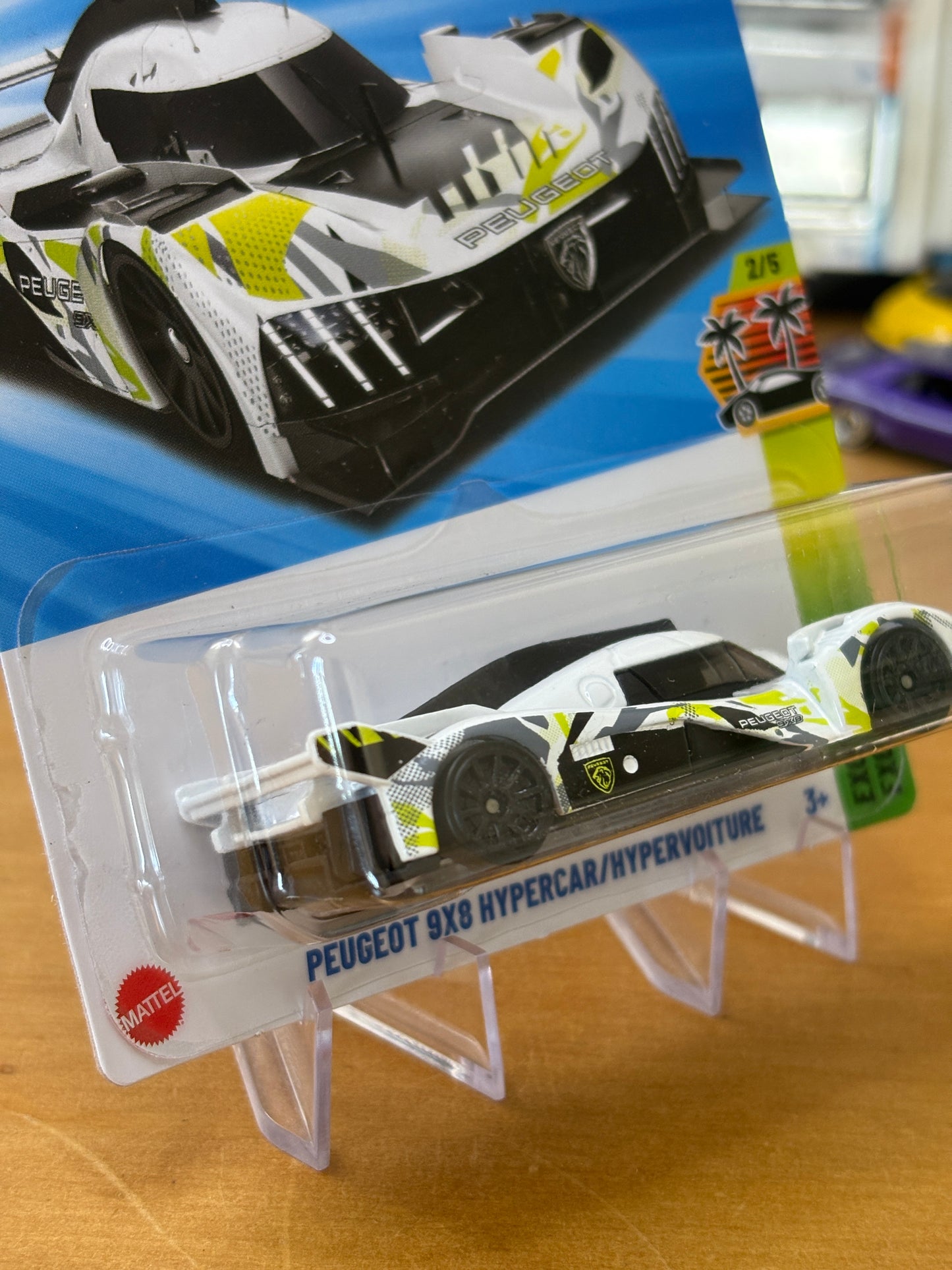 Hot Wheels Mainline / Peugeot 9x8 Hypercar/Hypervoiture / 2025 Exotics 2/5